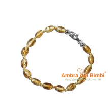 NOVITA Braccialetto Ambra Limone