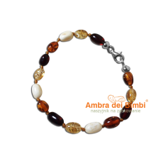 NOVITA Braccialetto Ambra MIX
