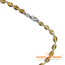 Collanina Ambra Limone